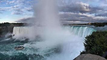 A view of Niagara Falls from the Canadian side photo