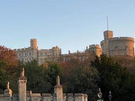 Windor in the Uk in November 2020. A view of Windsor Castle photo