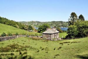 A view of the Lake District in the summer photo