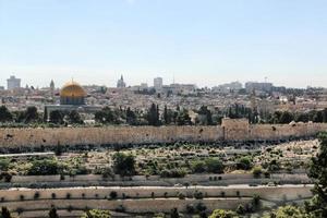 A panoramic view of Jerusalem photo