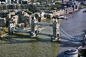 A view of Tower Bridge in London photo