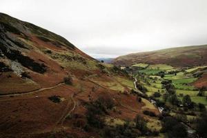 A view of the Wales Countryside near Lake Vyrnwy photo