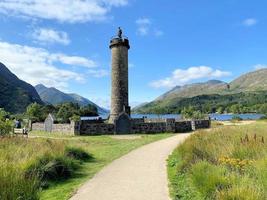A view of Loch Shiel near Glenfinnan in Scotland photo