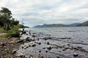 A view of Loch Ness in Scotland photo