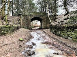 A view of the Cheshire Countryside at Peckforton Hills photo