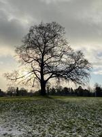 A view of the Whitchurch Countryside in the snow photo