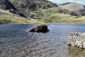 una vista de la campiña de Gales cerca de Tryfan foto