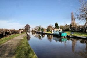 A view of the Canal near Whitchurch in Shropshire photo
