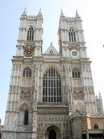 A view of Westminster Abbey in London photo