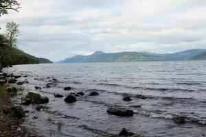 A view of Loch Ness in Scotland photo