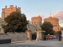 windor en el reino unido en noviembre de 2020. una vista del castillo de windsor foto