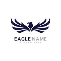 Eagle Logo Design Vector  Eagle wings vector symbol Template illustration