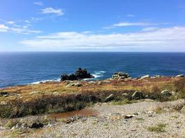 A view of the Cornwall Coast at Lands End photo