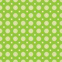 Repeat circle on green background. vector
