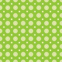 Repeat circle on green background. vector