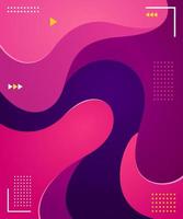 Colorful Fluid Background vector