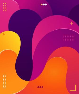 Colorful Fluid Background