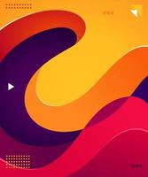 Colorful Fluid Background vector