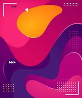 Colorful Fluid Background vector