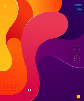 Colorful Fluid Background