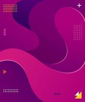 Colorful Fluid Background vector