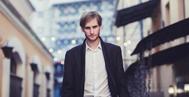 young man in a jacket photo