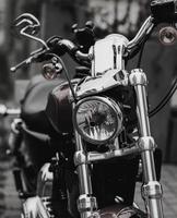 luxury classic motorcycle photo