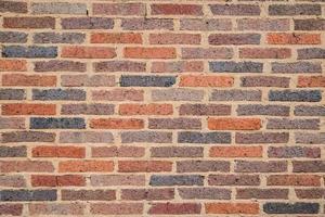 The textured and the pattern of Brick wall background. photo