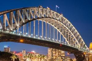 Sydney Harbour bridge one of the famous iconic landmark of Sydney, New South Wales, Australia.