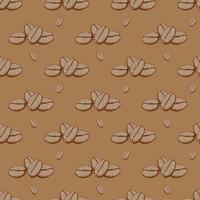 Coffee pattern background vector