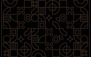 Vector graphic of geometric background design template