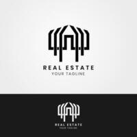 ilustración vectorial gráfico del logotipo de la casa - concepto de construcción inmobiliaria. perfecto para contratista, vender, alquilar y comprar casa, agente, etc.