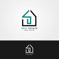 ilustración vectorial gráfico del logotipo de la casa - concepto de construcción inmobiliaria. perfecto para contratista, vender, alquilar y comprar casa, agente, etc.