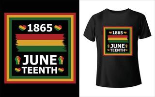 Juneteenth day T shirt design, juneteenth1865  t shirt design today on juneteenth the day we celebrate t-shirt vector