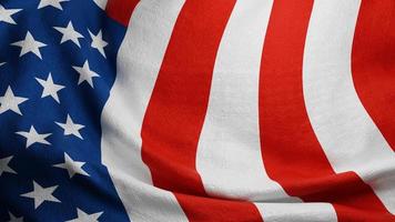 USA or American flag background 3D render photo