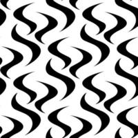 waves - seamless background. wavy curved shapes. pattern for fabric, interior decor vector