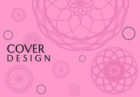 pink background with mandala ornament, beautiful and elegant design. used for banners, covers, posters vector