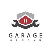 Automotive garage logo Design Template vector