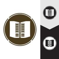 Binder simple. Office folder icon vector