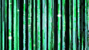 Source Code Animation. Green Vertical Lines Streaks Zooming In. Futuristic Intro Animation. Sci-Fi Computer Graphics 4K Video. video