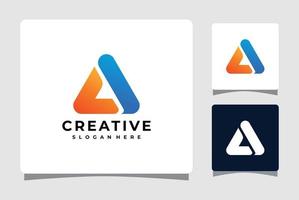 Letter A Logo Template Design Inspiration vector