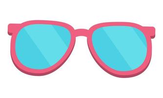 Sunglasses on a white background. Vector illustration.