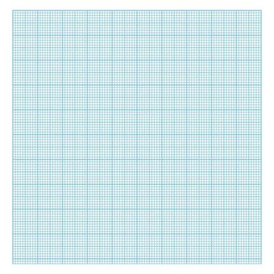Millimeter grid. Square graph paper background. Seamless pattern. Vector illustration.