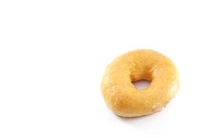 The doughnut isolated on a white background. photo