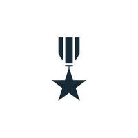 Medallion Icon Design Template Elements vector