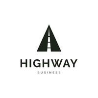 Highway icon logo design inspiration vector