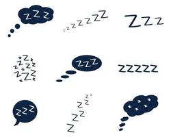 Sleep icon. Sleep rest icon design. Sleep symbol design. Vector illustration.