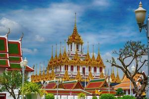Wat Ratchanadda is landmark in Thailand photo