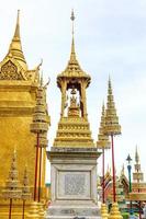 One landmark of Wat Phra Kaew in Bangkok, Thailand. A place everyone in every religion can be viewed. photo