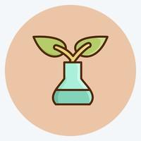 Icon Innovation. suitable for education symbol. flat style. simple design editable. design template vector. simple illustration vector